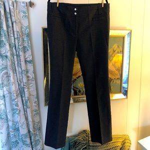 Black & Gray Plaid Soho Trousers